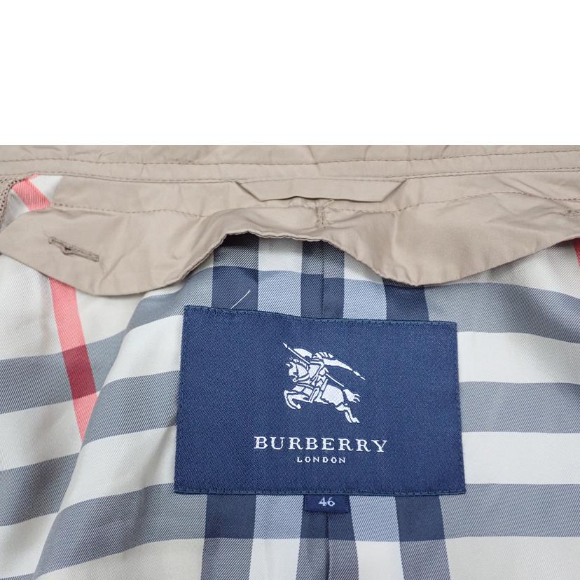 BURBERRY LONDON バーバリーロンドン/★BURBERRY ノバテェックシングルコート//46/ABランク/62