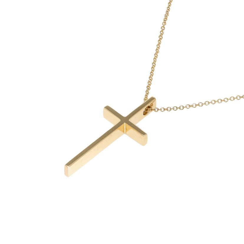 TIFFANY&Co ティファニー/TIFFANY AU750クロスネックレス 45cm/5.8//Aランク/75