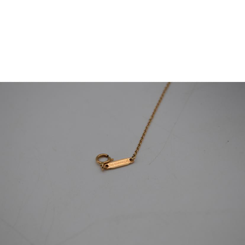 TIFFANY&Co. ティファニーアンドコウ/Tスマイルミニネックレス750 PG 48cm//Aランク/89
