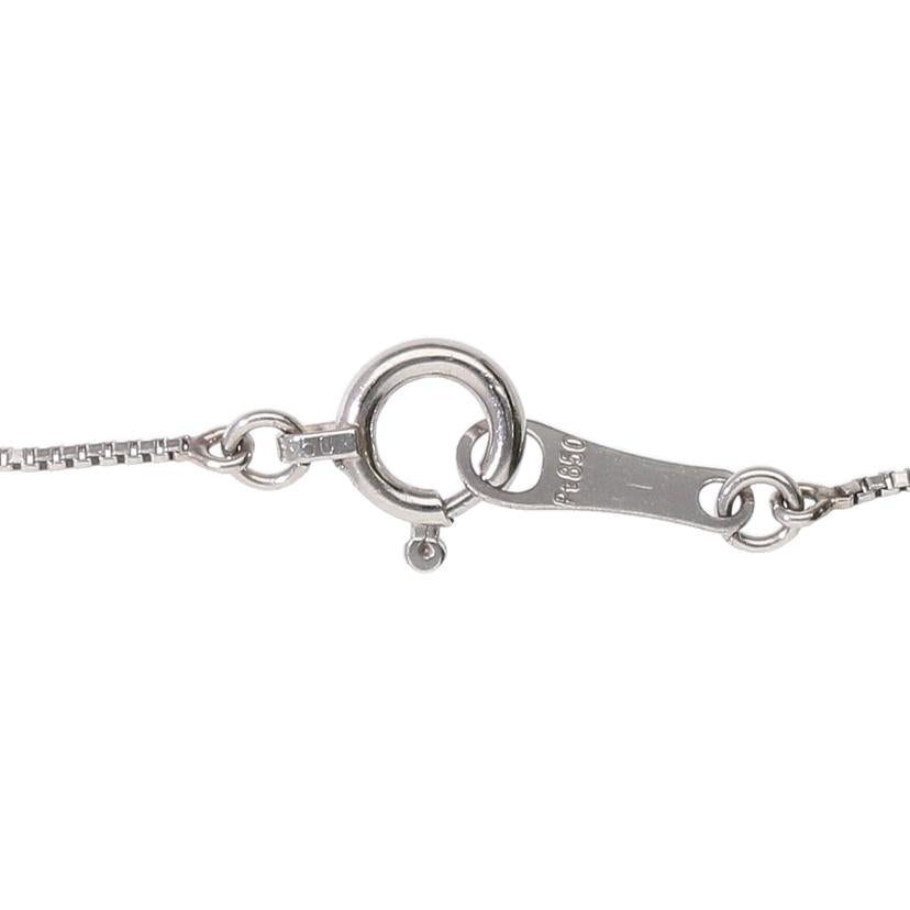 / PT900/850ダイヤネックレス0.30ct//Aランク/81