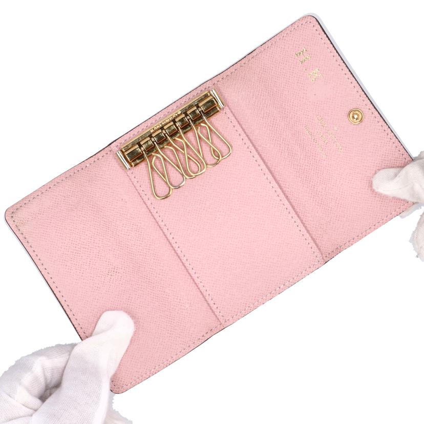 LOUIS VUITTON ルイヴィトン/ミュルティクレ6/ダミエ/ローズバレリーヌ/N41624//CT1***/Bランク/75