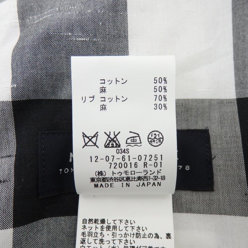 MACPHEE マカフィー/ギンガムチェック ミリタリー ジャケット/12-07-61-07251//SAランク/77