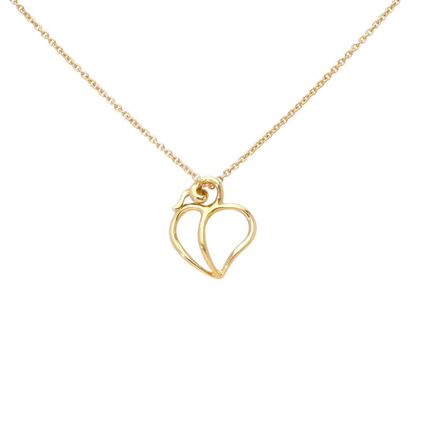 TIFFANY&CO 750アップルハートネックレス//Aランク/64