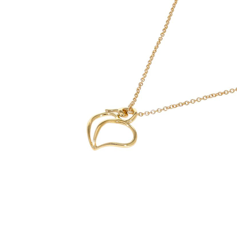 TIFFANY&CO 750アップルハートネックレス//Aランク/64