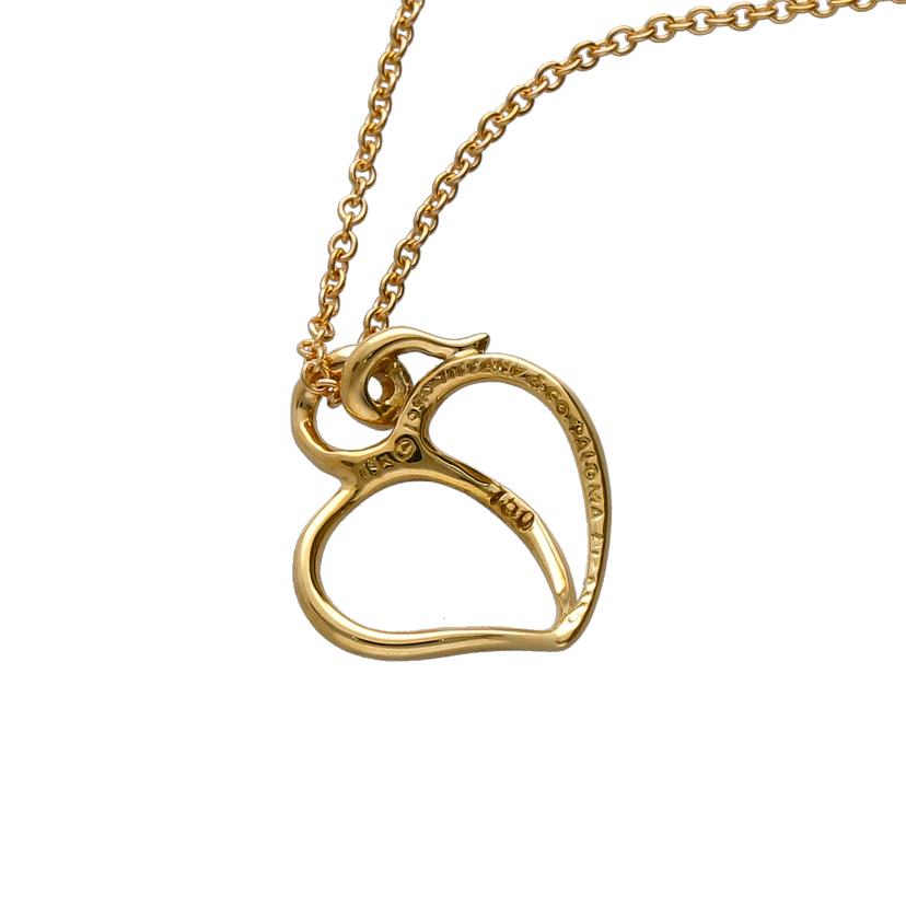 TIFFANY&CO 750アップルハートネックレス//Aランク/64