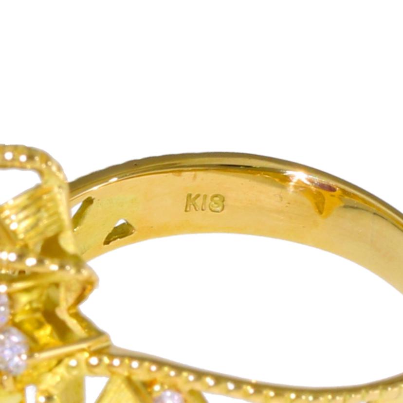 /◎K18アメジストダイヤリング2.51/D0.22ct//Aランク/59