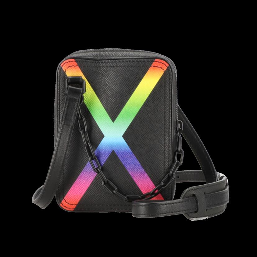 LOUIS VUITTON ルイヴィトン/ダヌーブメッセンジャー/レインボータイガ・ノワール/M30332//RFI*/Aランク/75