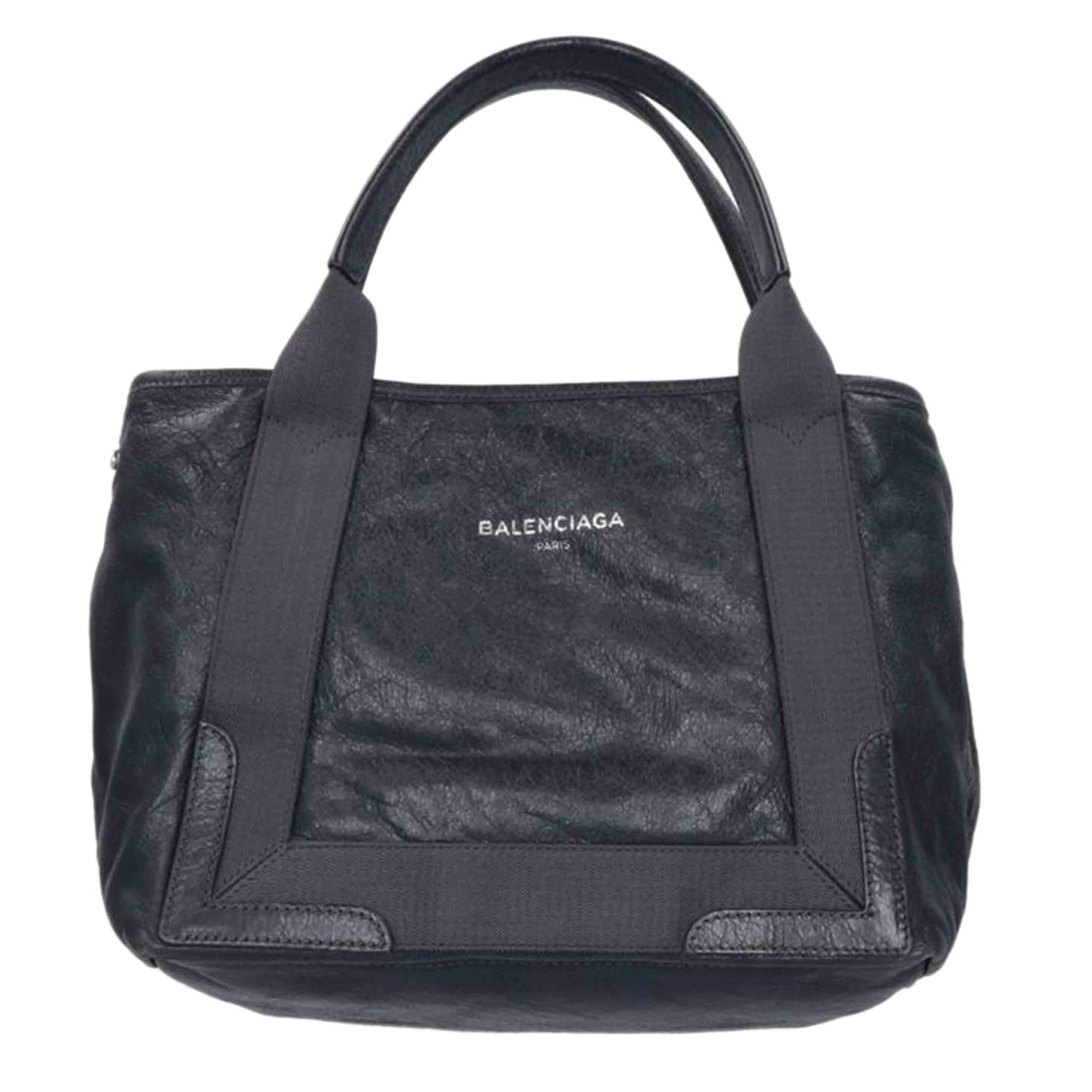 BALENCIAGA バレンシアガ/ネイビーカバスS/グレー/542010//Bランク/75
