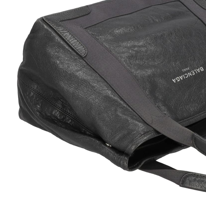 BALENCIAGA バレンシアガ/ネイビーカバスS/グレー/542010//Bランク/75