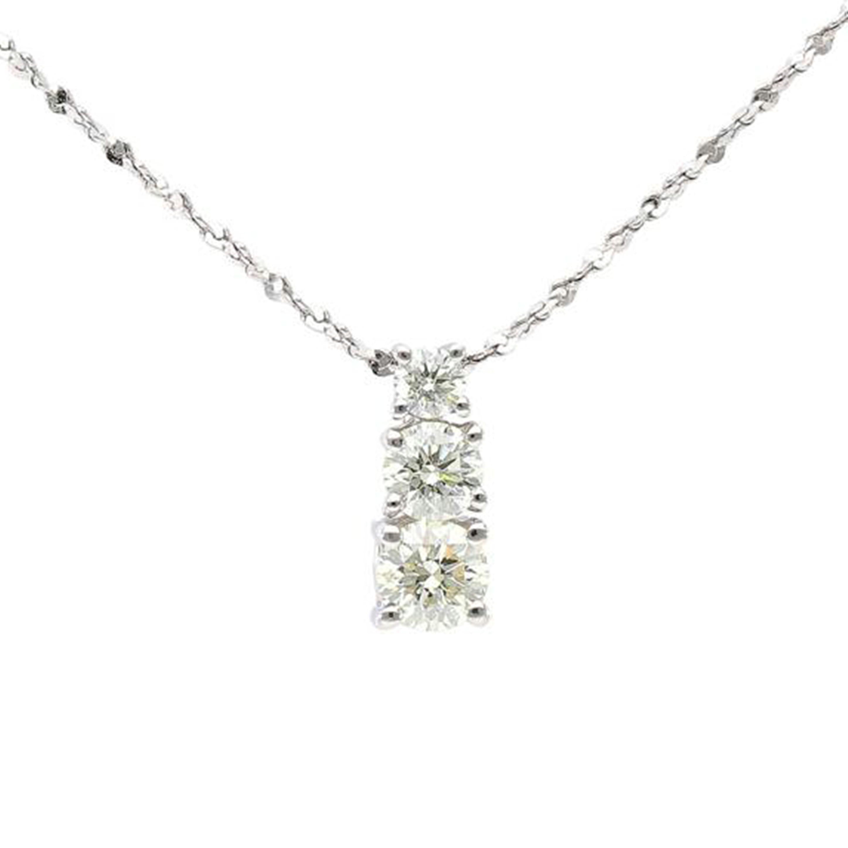 / PT1000ダイヤネックレス0.50ct//Aランク/76