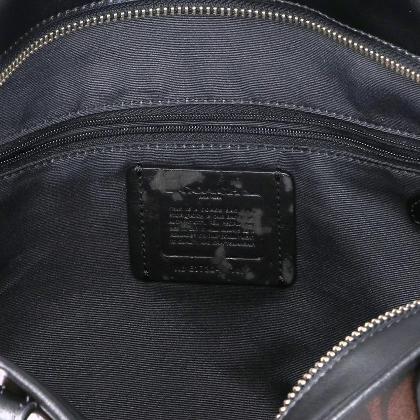 COACH コーチ/トートバッグシグネチャーワッペン/ブラウン/F11800//E17**/ABランク/06