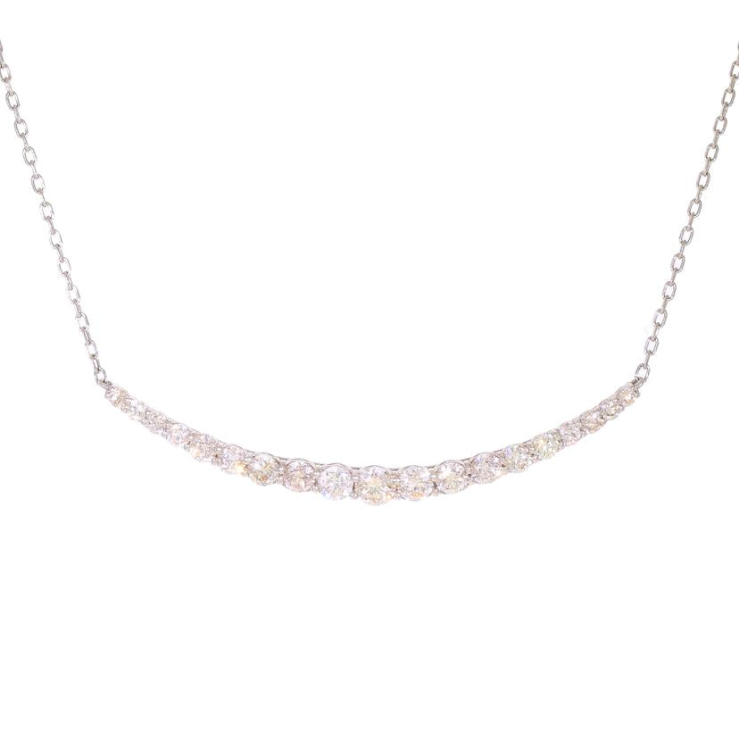 / PT900/850ダイヤネックレス1.00ct//Aランク/05