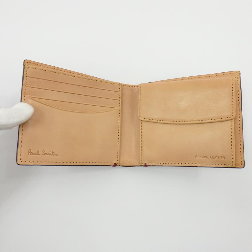 Paul Smith ポールスミス/レザー二つ折り財布//ABランク/77