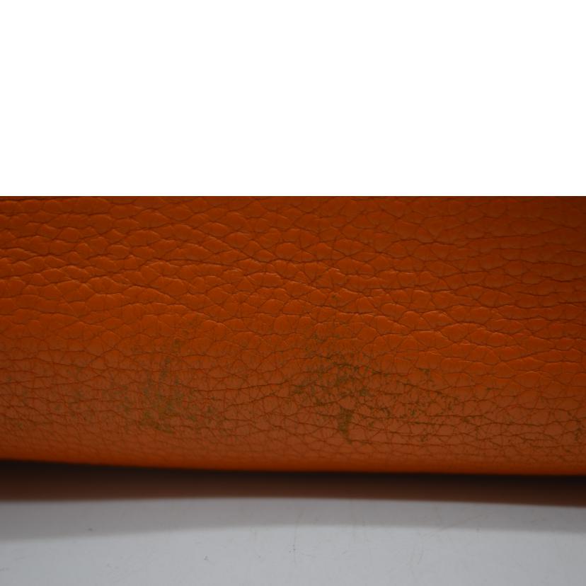 PRADA プラダ/ヴィッテロダイノルーテルレザーハンド/オレンジ/BR2978//7/Bランク/89