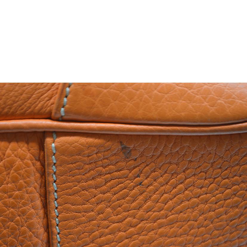 PRADA プラダ/ヴィッテロダイノルーテルレザーハンド/オレンジ/BR2978//7/Bランク/89
