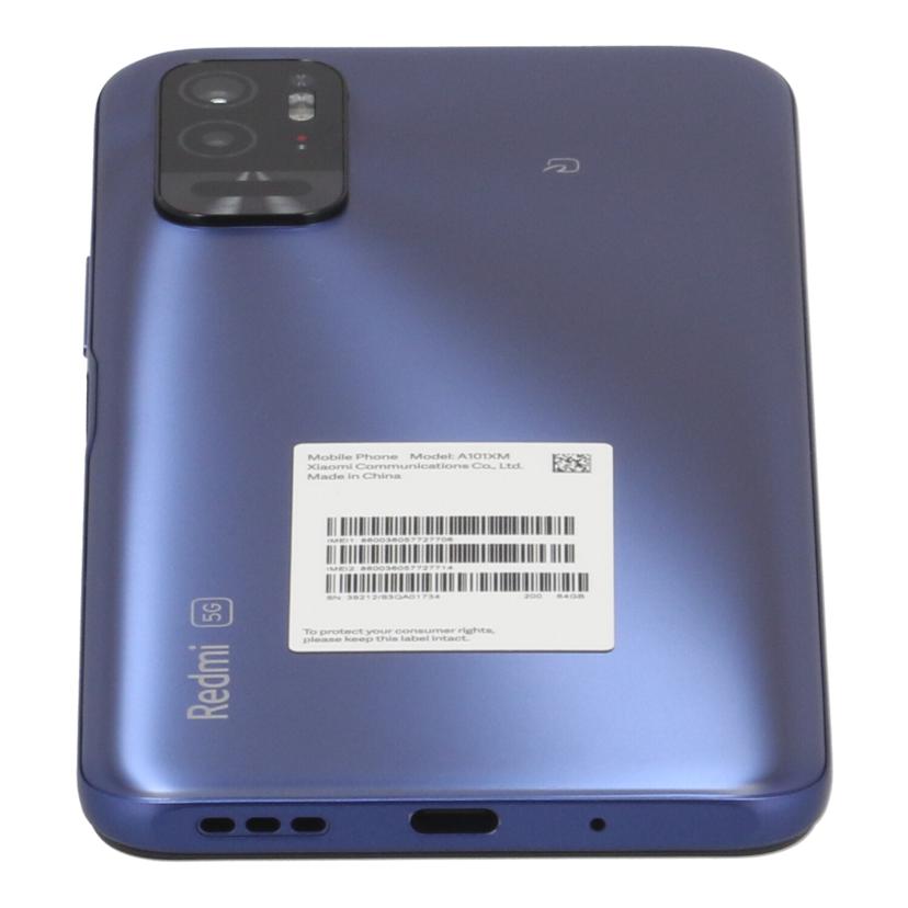 Xiaomi SoftBank系 シャオミ /スマートフォン/Redmi Note 10T 64GB/A101XM//39212/S3QA01734/ABランク/85