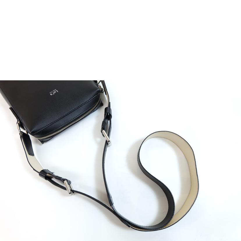 Lui‘s ルイス/Lui's レザーミニショルダーバッグ 黒//ABランク/71