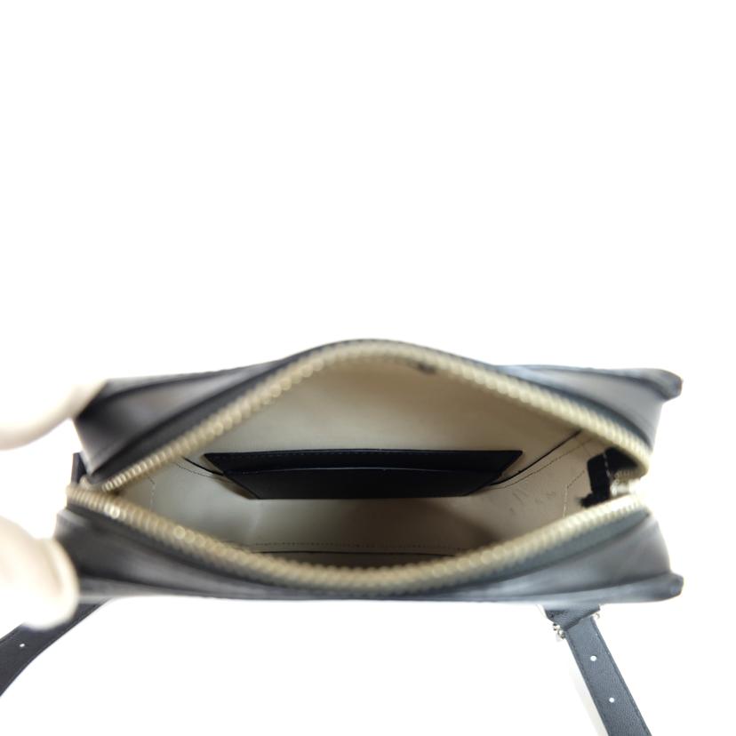 Lui‘s ルイス/Lui's レザーミニショルダーバッグ 黒//ABランク/71