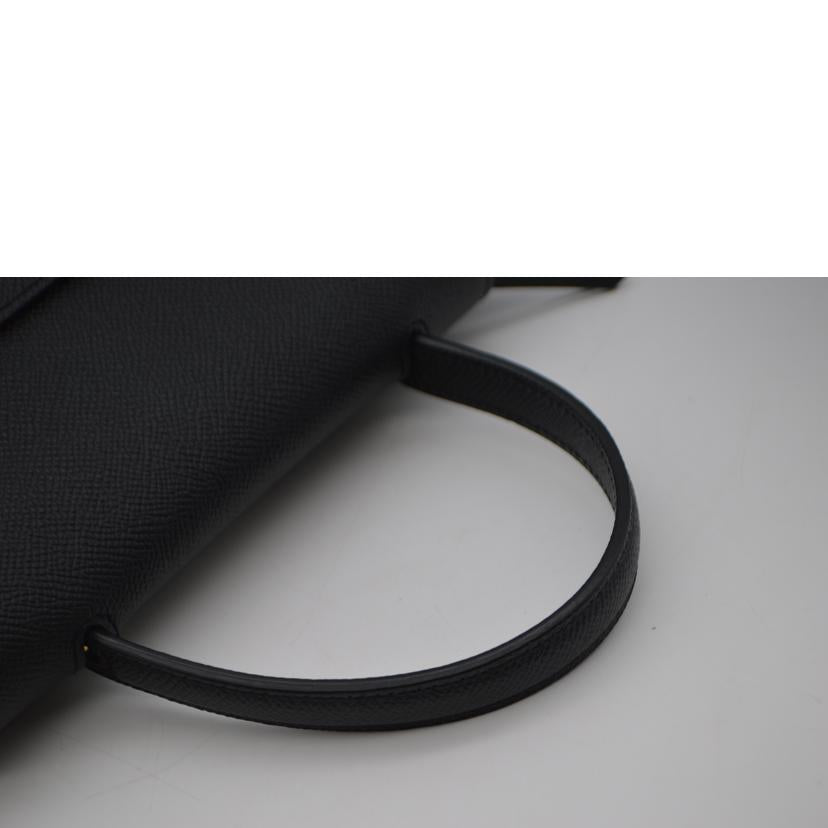 CELINE セリーヌ/ナノベルトバッグ/グレインドカーフスキン/ブラック/189003//U-A*****/SAランク/89