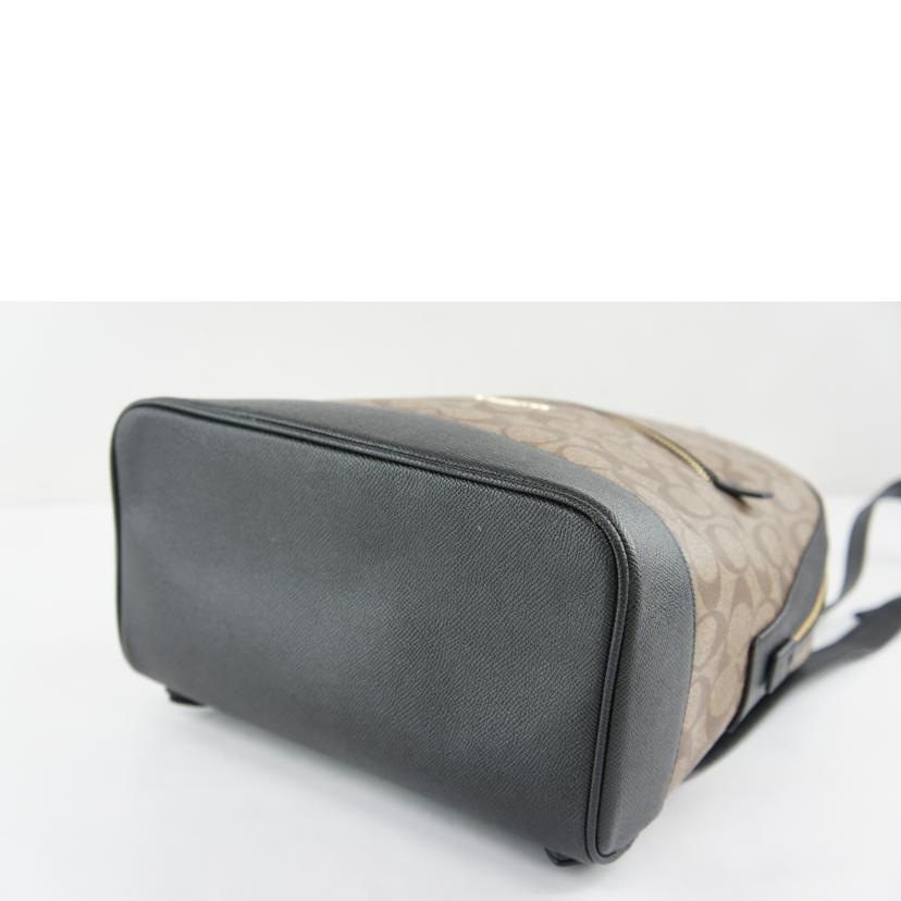 COACH コーチ/シグネチャー/リュックサック/ベージュ/ブラック/C5679//H21**/ABランク/64