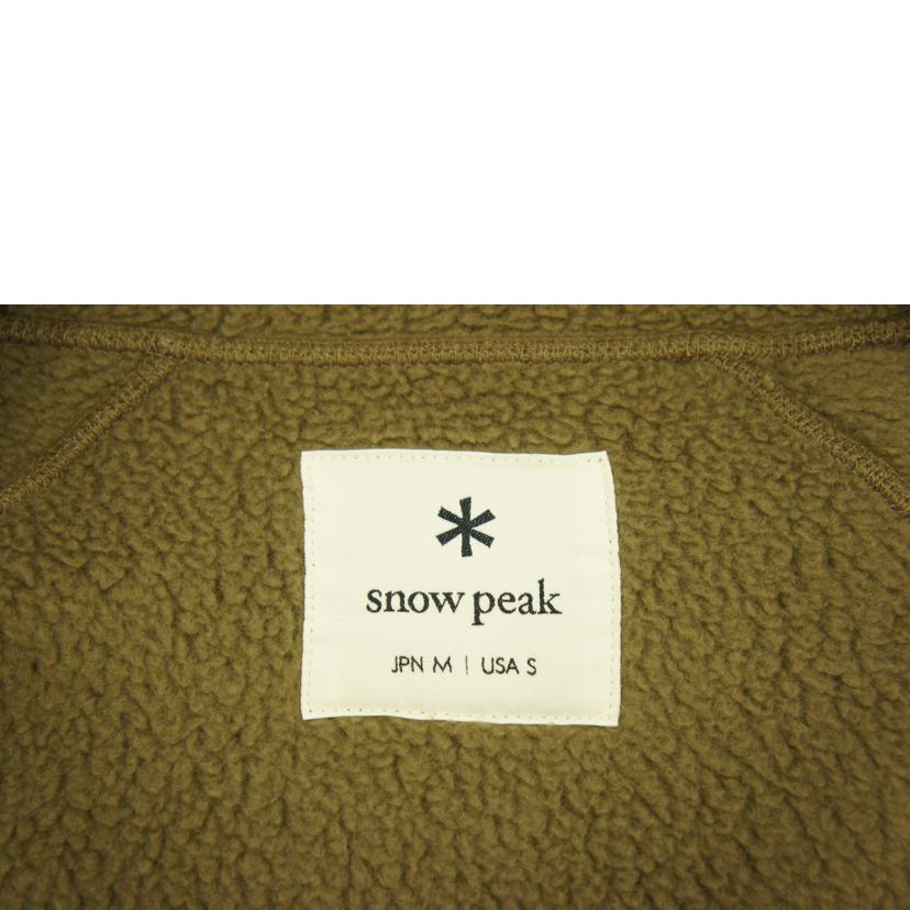 snow peak スノーピーク/フリースボアジャケット/ブラウン/SW-19AU004//ABランク/18