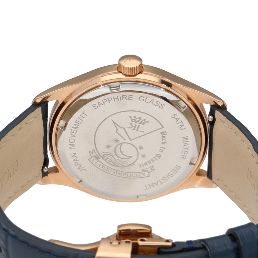 KARL-LEIMON カルレイモン/ムーンフェイズ メンズクォーツ/CSBL01G//Aランク/81