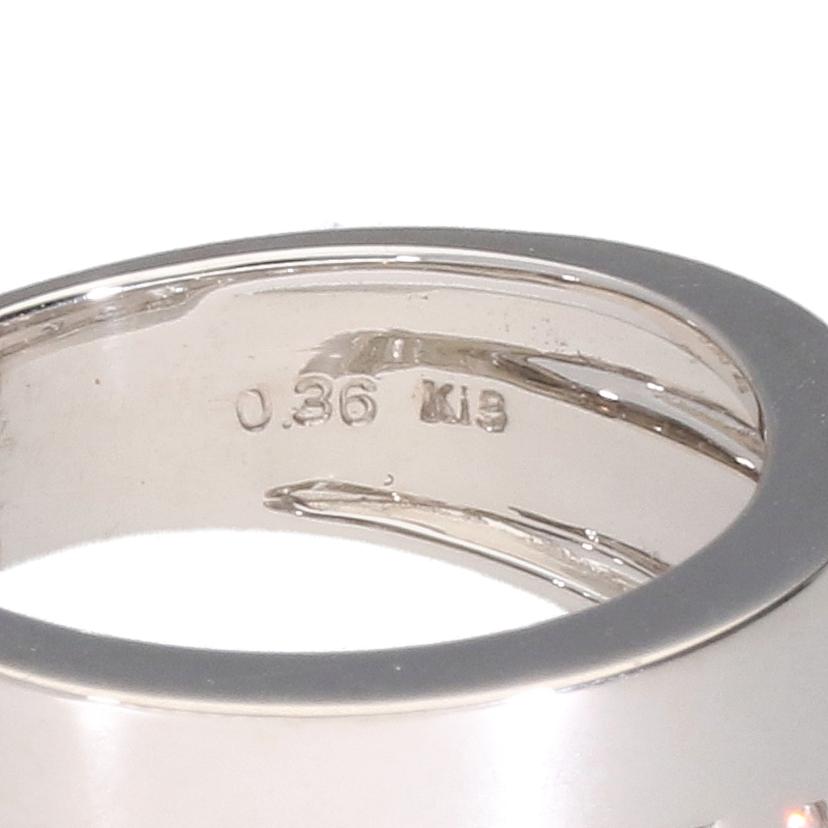 ヴァンドーム青山/◎K18ダイヤリング0.36ct #11.5//ABランク/59