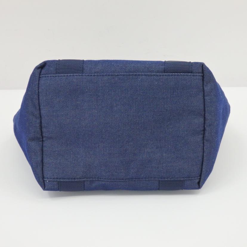 BLUE LABEL ブルーレーベルクレストブリッジ/リバーシブルミニトートバッグ//Aランク/77