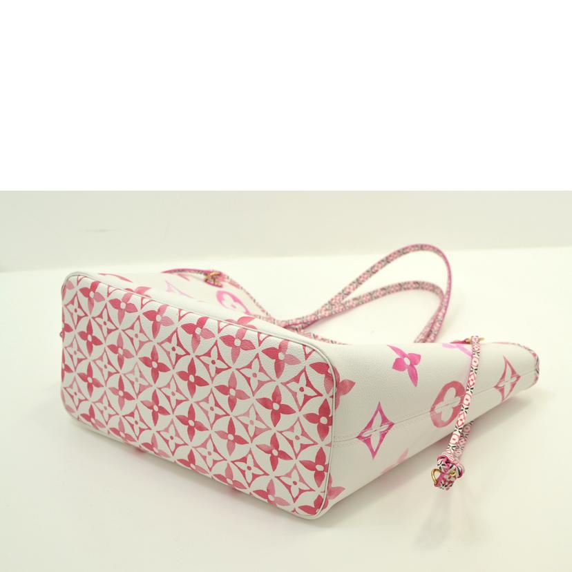 LV/ネヴァーフルMM/モノグラムジャイアント/ローズピンク/M22980//RFI*/SAランク/75