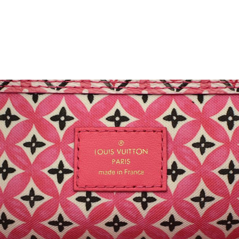 LV/ネヴァーフルMM/モノグラムジャイアント/ローズピンク/M22980//RFI*/SAランク/75