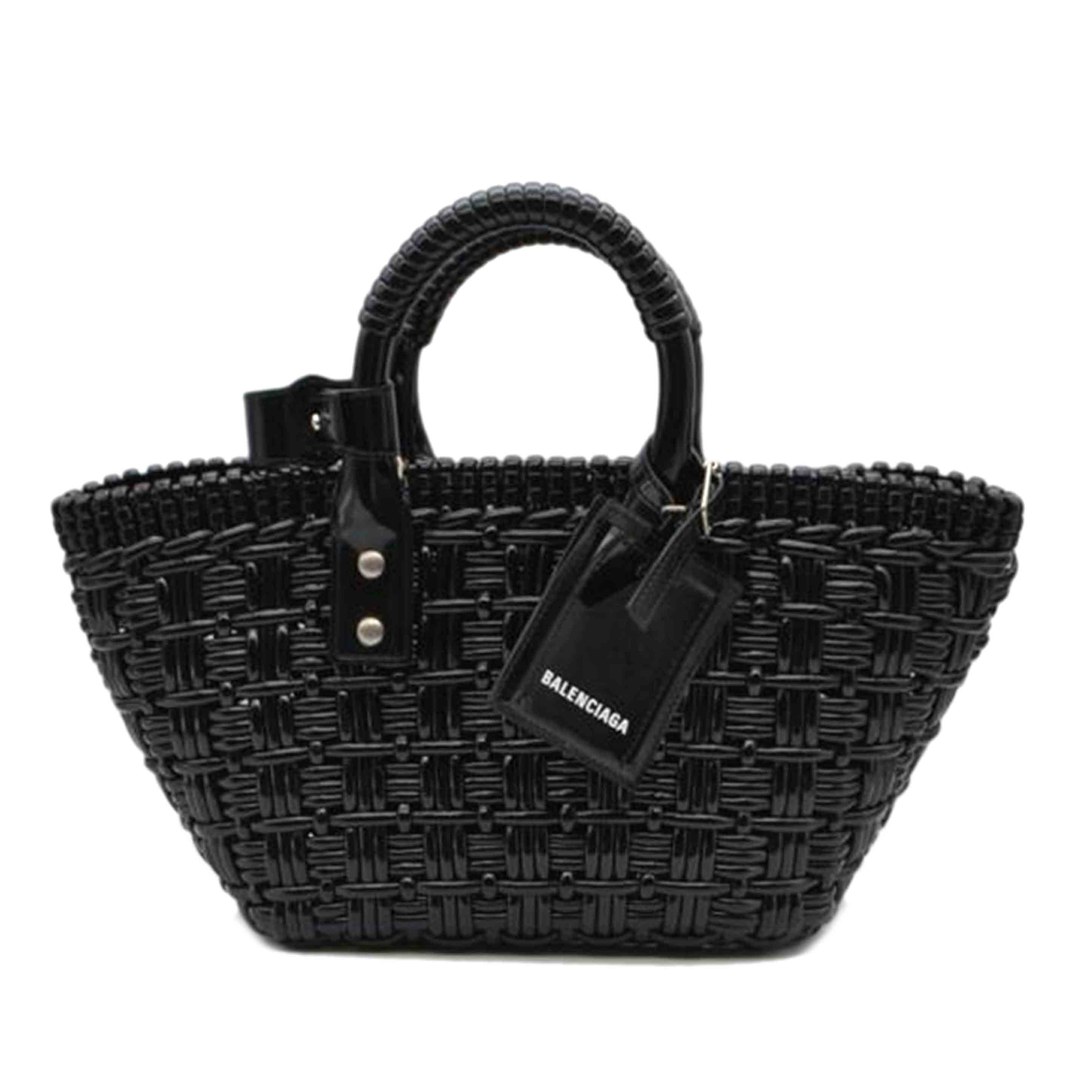 BALENCIAGA バレンシアガ/ビストロXSバスケットバッグ/ノワール/671342//Aランク/89