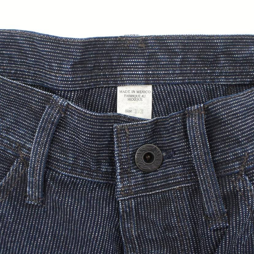 RALPH LAUREN ラルフローレン/RRL ピンヒッコリーパンツ/782840636001//サイズ:31×30/ABランク/91