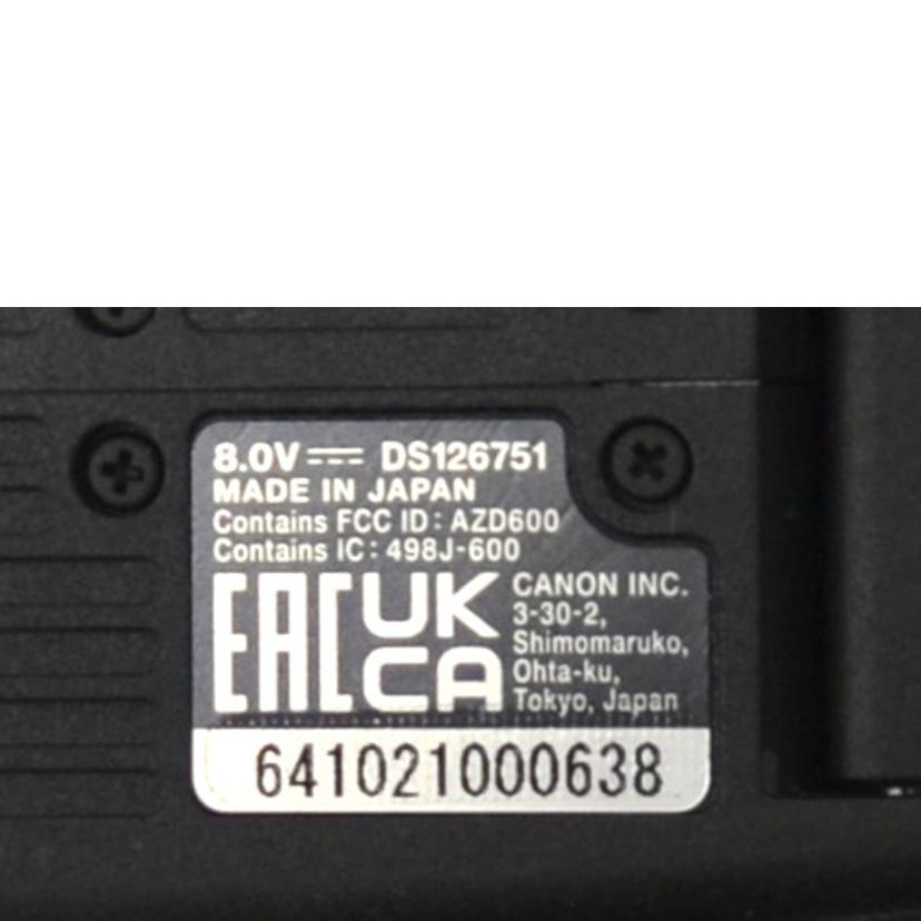 Canon/ミラ-レス一眼/EOS RP/24-105//641021000638/Aランク/75