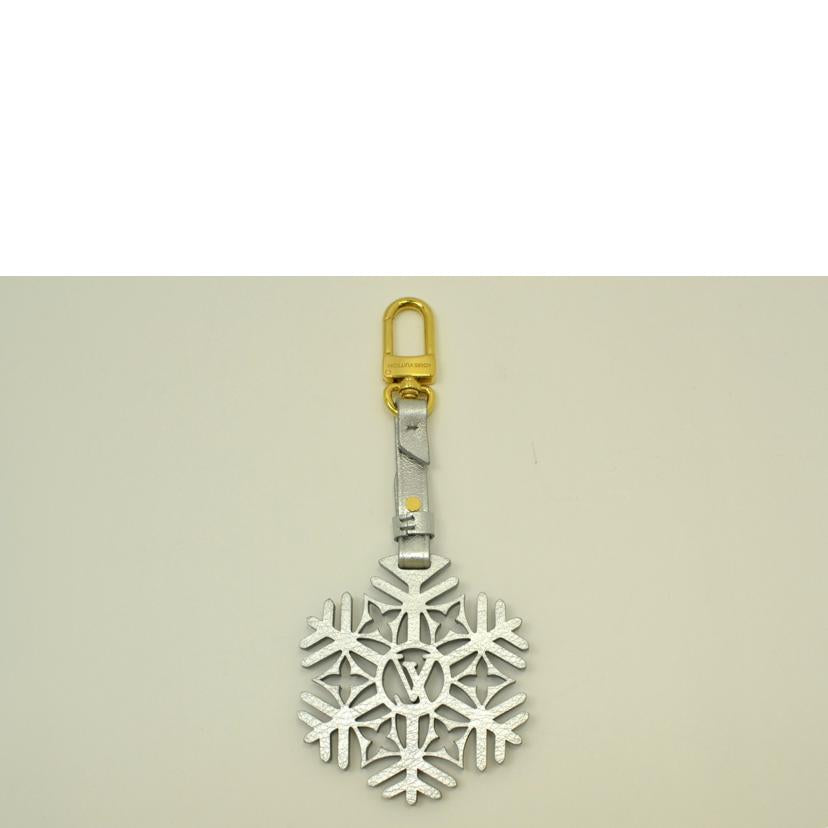 LV/バッグチャーム・スノーフレーク/日本限定/M79293//CX2***/SAランク/75