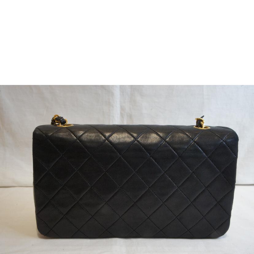 CHANEL シャネル/ラムスキンマトラッセフルフラップGD金具//146****/ABランク/92