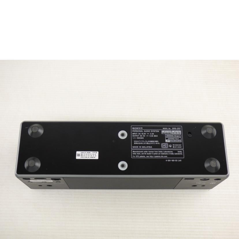 SONY ソニー/ワイヤレススピーカー/SRS-ZR7//5054009/ABランク/64