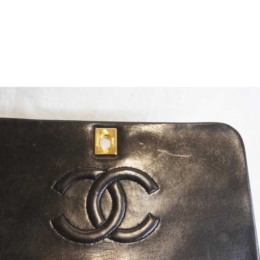 CHANEL シャネル/ラムスキンマトラッセフルフラップGD金具//146****/ABランク/92