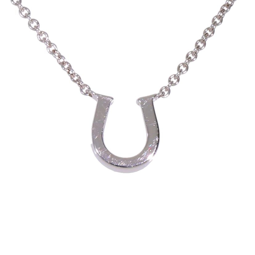 TIFFANY&Co. ティファニー/K18ホースシューダイヤネックレス//ABランク/18