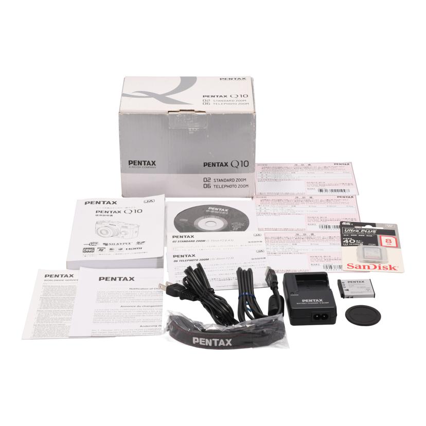 PENTAX ペンタックス/ミラーレス一眼ダブルズームキット/Q10 ダブルズームキット//4659162/Bランク/42