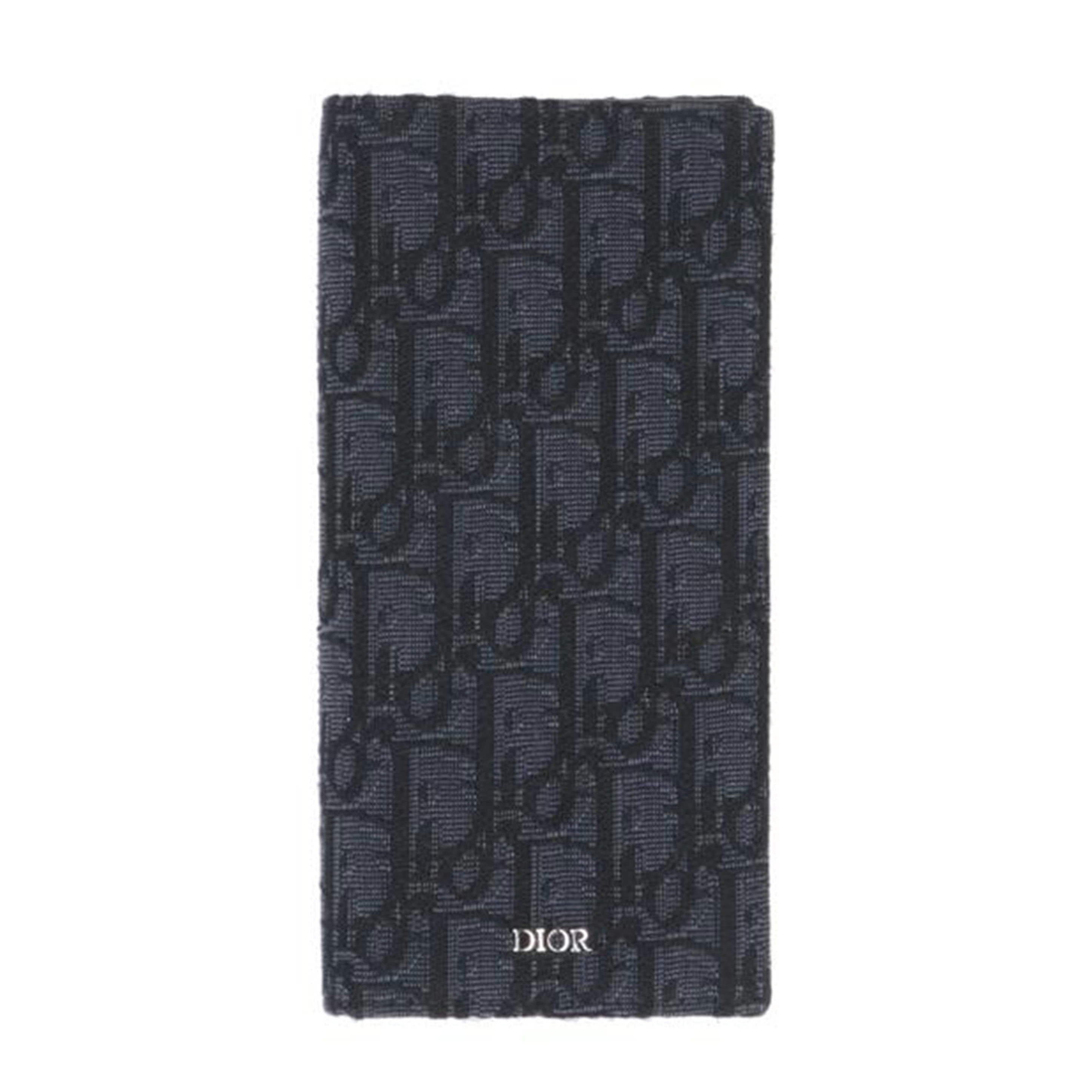 Dior ディオール/オブリ-クジャガ-ド2つ折り長財布//43B******/ABランク/93