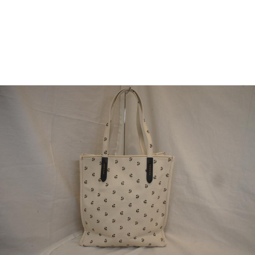 COACH/キャンバスリバースレインボーラメロゴトート/47551//H18**/Aランク/92