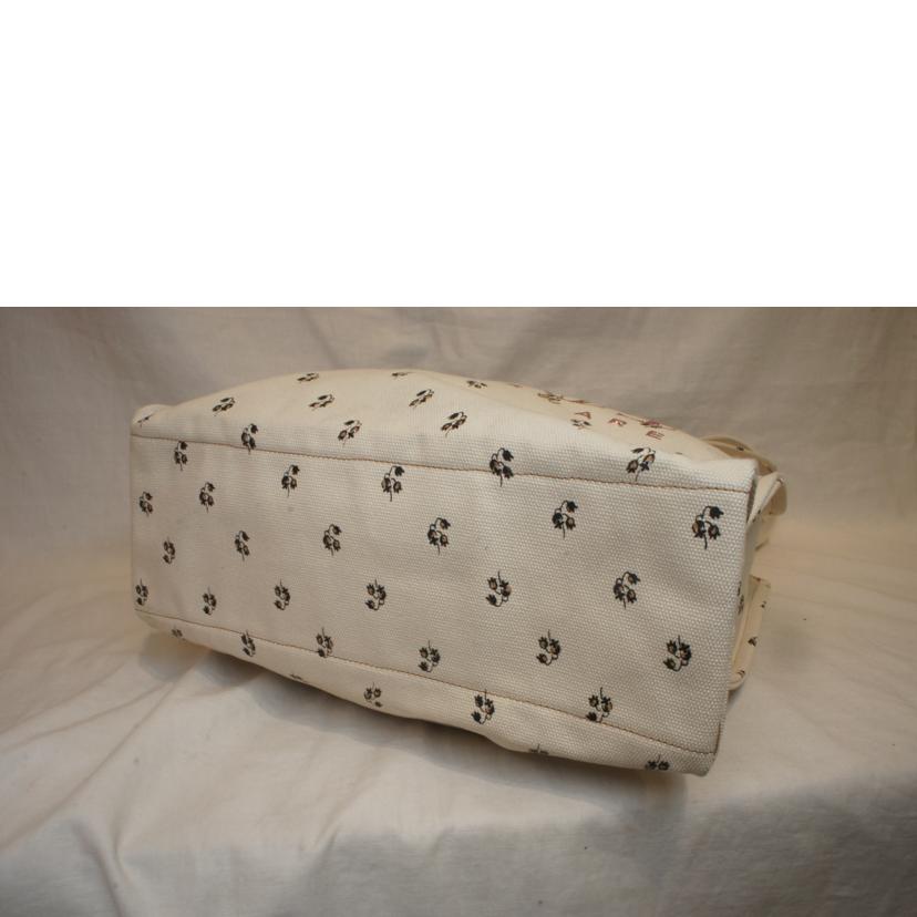 COACH/キャンバスリバースレインボーラメロゴトート/47551//H18**/Aランク/92
