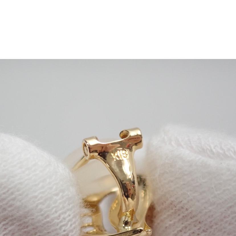 /k18イヤリング//Aランク/62