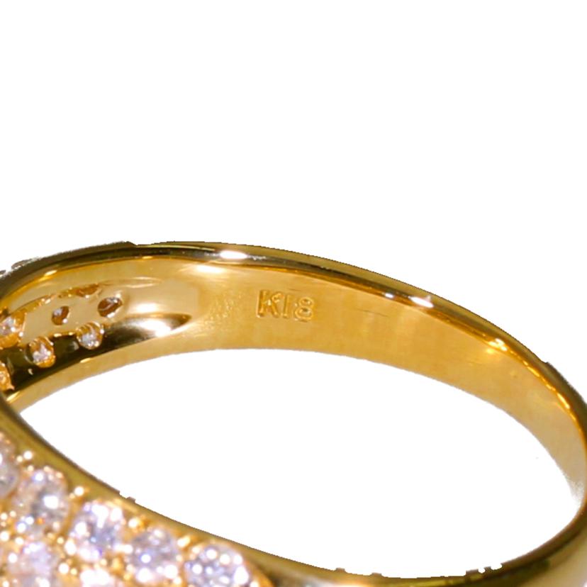 / K18ダイヤリング1.00ct//Aランク/92