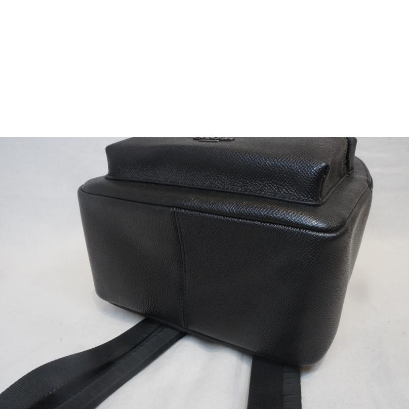 COACH/Disneyコラボミニーマウスミニリュックブラック/F29353//A18**/Aランク/92