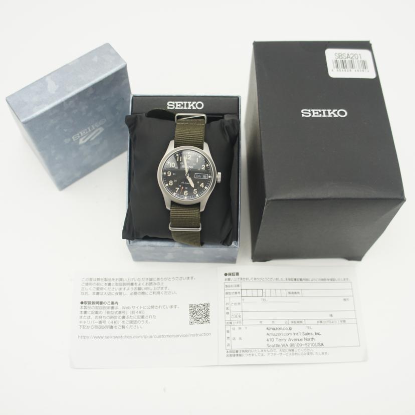 SEIKO セイコー/セイコー5スポーツ・フィールド/自動巻/SBSA201//203***/SAランク/20