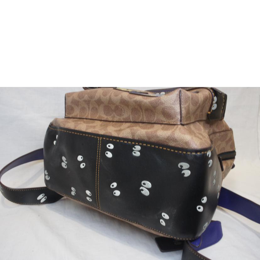 COACH/Disneyコラボ白雪姫Snow Whiteシグネチャーリュック/32716//A18**/Aランク/92