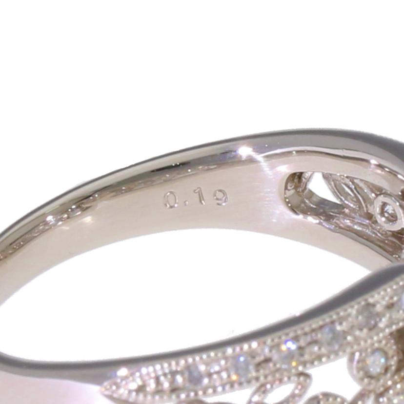 /◎PT900ダイヤリング0.507/0.19ct鑑//Aランク/59