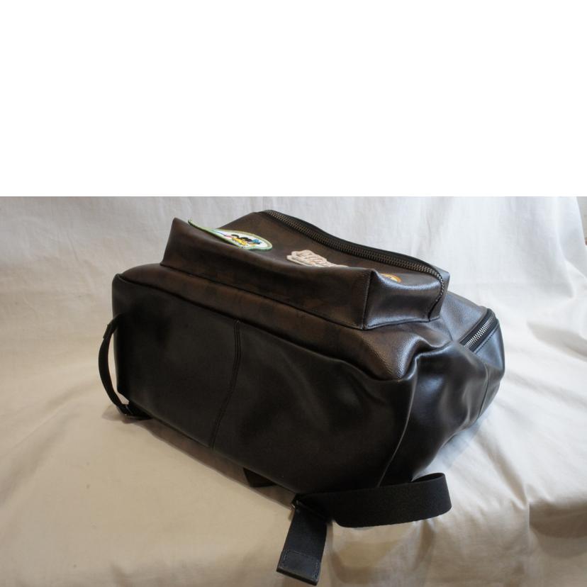 COACH/DisneyコラボPVCシグネチャーリュック/F29355//A18**/Aランク/92