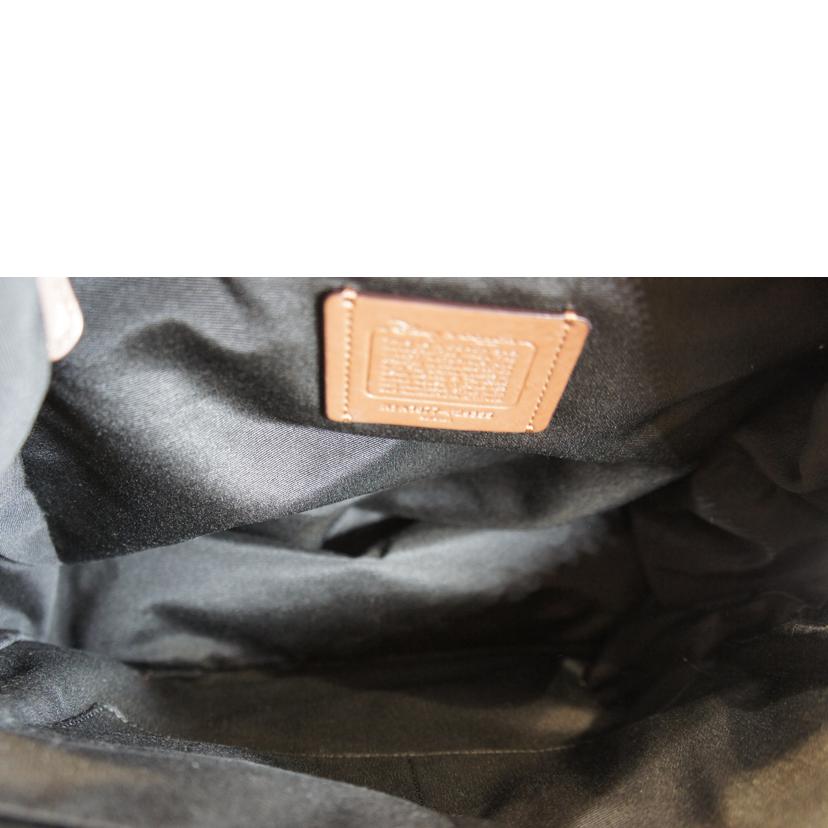 COACH/DisneyコラボPVCシグネチャーリュック/F29355//A18**/Aランク/92